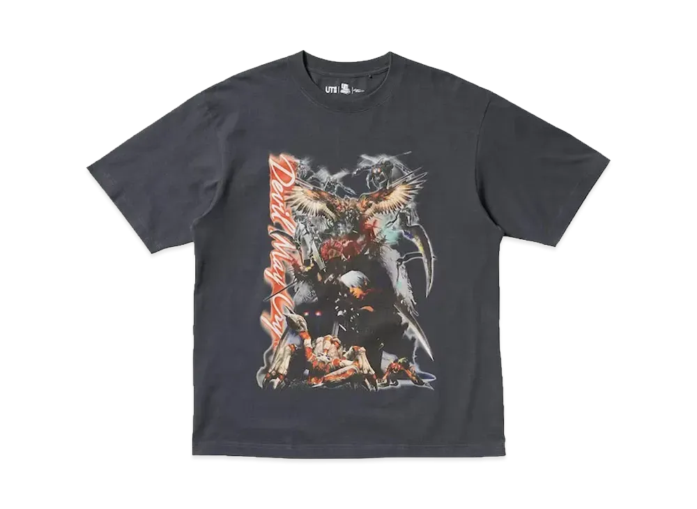 Uniqlo UT x Kosuke Kawamura x CAPCOM 40th Graphic T-Shirt Devil May Cry "Dark Gray"
