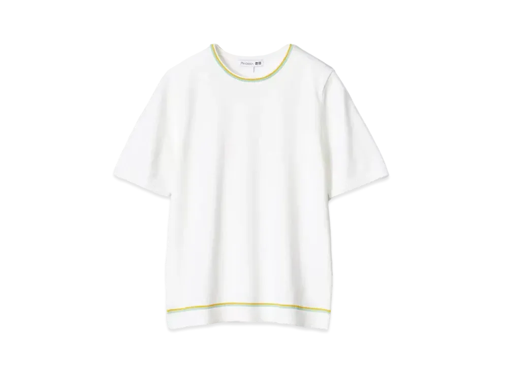 Uniqlo x JW Anderson 24SS Crew Neck Sweater "White"