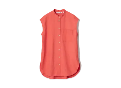 Uniqlo x JW Anderson 24SS Linen Blend Long Shirt "Red"
