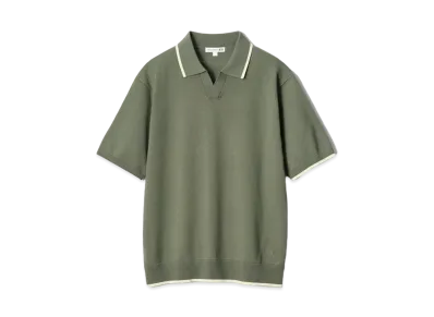 Uniqlo x JW Anderson 24SS Knit Polo Shirt "Olive"