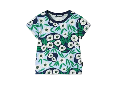 Uniqlo x Marimekko Baby Graphic T-Shirt "Blue"