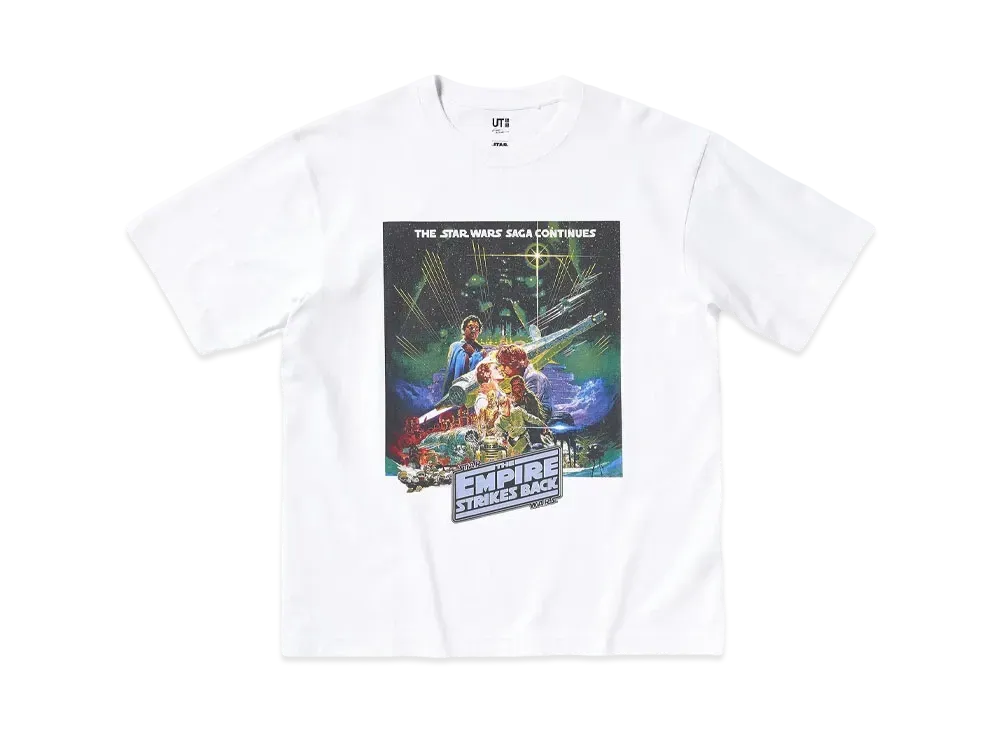 Uniqlo x Star Wars Remastered by Kosuke Kawamura Oversized Fit T-shirt #3 "White"
