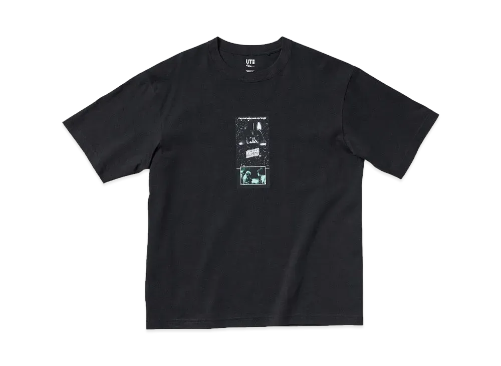 Uniqlo x Star Wars Remastered by Kosuke Kawamura Oversized Fit T-shirt #5 "Black"