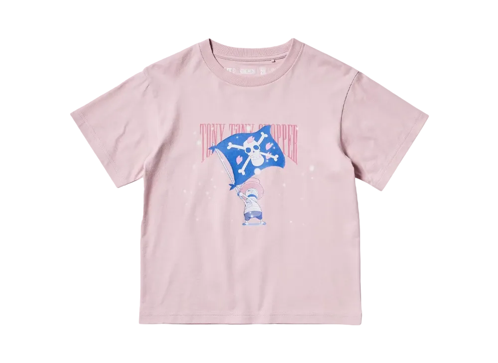 Uniqlo UT x ONE PIECE 25th Kids "Pink"