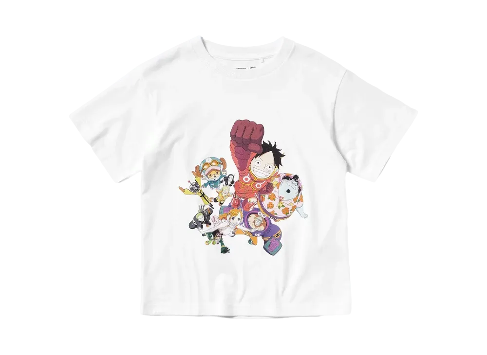 Uniqlo UT x ONE PIECE 25th Kids "White #1"