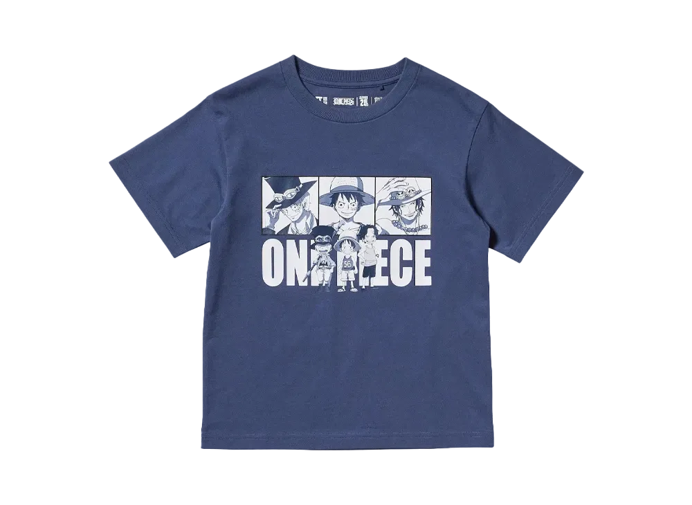 Uniqlo UT x ONE PIECE 25th Kids "Blue"