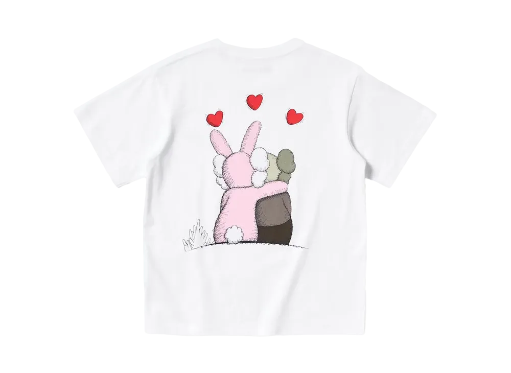 Uniqlo x KAWS x WARHOL UT Kids "White"