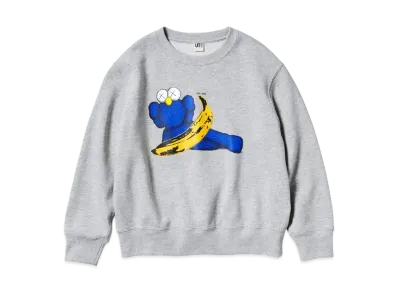 Uniqlo x KAWS x WARHOL Sweatshirts Kids "Gray"