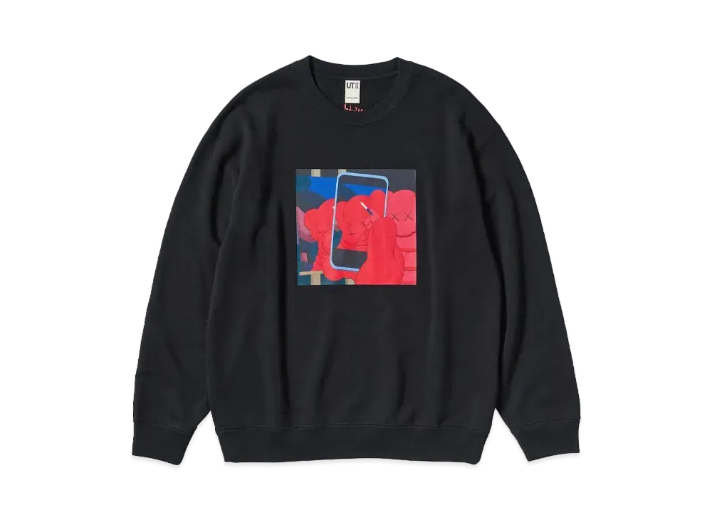 Uniqlo x KAWS x WARHOL Sweatshirts "Black"