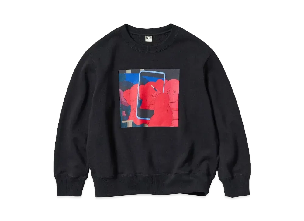 Uniqlo x KAWS x WARHOL Sweatshirts Kids "Black"