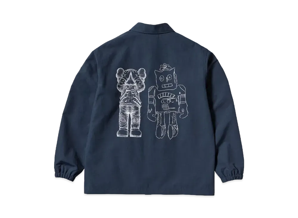 Uniqlo x KAWS x WARHOL Coach Jacket "Navy"