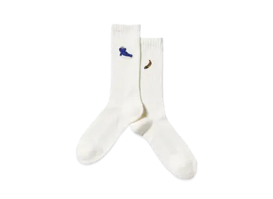 Uniqlo x KAWS x WARHOL Socks "White"