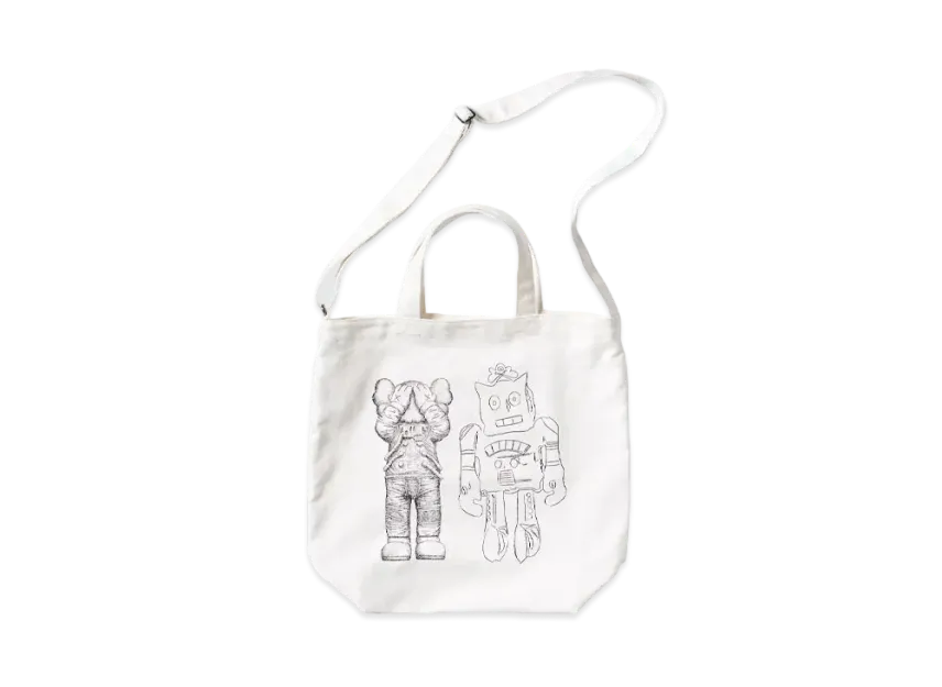 Uniqlo x KAWS x WARHOL 2WAY Tote Bag Uniqlo x KAWS x WARHOL 2WAY Tote Bag
