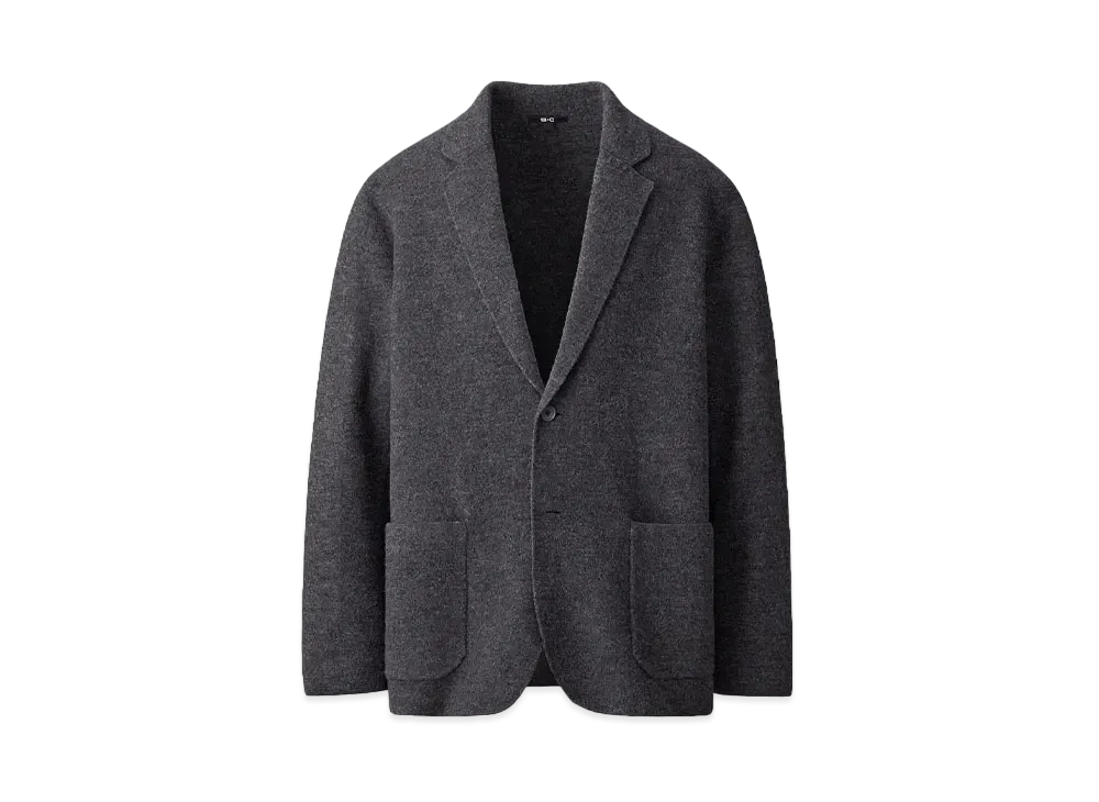 Uniqlo C Knit Jacket "Dark Gray"