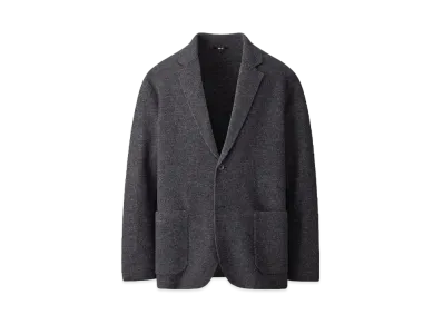 Uniqlo C Knit Jacket "Dark Gray"