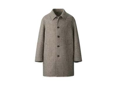 Uniqlo C Men'S Double Face Coat #1 "Brown"