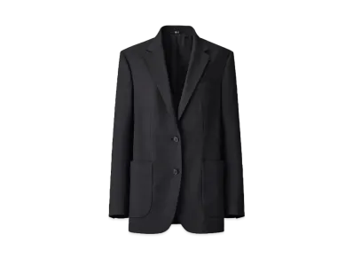 Uniqlo C Women'S Oversized Jacket "Black"