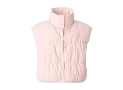 Uniqlo C Women'S Down Cropped Vest "Pink"