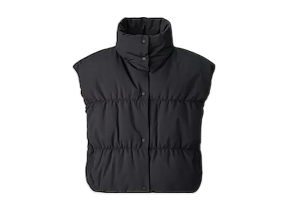 Uniqlo C Women'S Down Cropped Vest "Black"