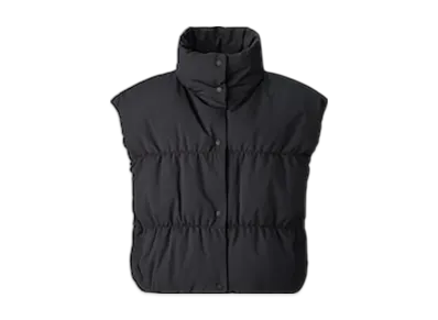 Uniqlo C Women'S Down Cropped Vest "Black"