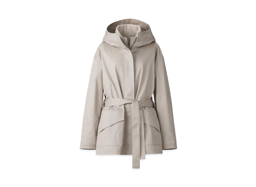Uniqlo C Women'S 3WAY Cotton Oversized Half Coat "Beige"