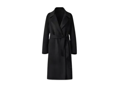 Uniqlo C Women'S Double Face Wrap Coat "Black"