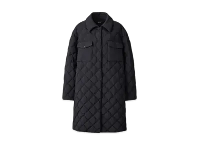 Uniqlo C Women'S Puff Tech Quilted Coat "Black"