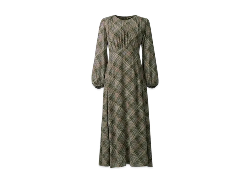 Uniqlo C Women'S Flared Dress #1 "Olive"