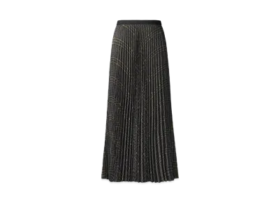 Uniqlo C Women'S Pleated Long Skirt #1 "Gray"