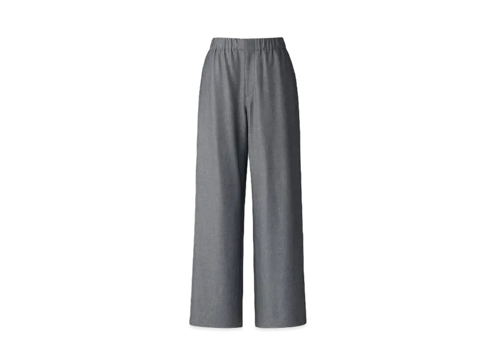Uniqlo C Women'S Easy Wide Pants "Gray"