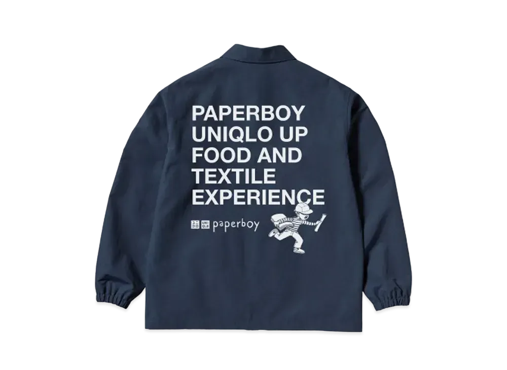 Uniqlo x paperboy Veste Style Sport "Bleu Marine"