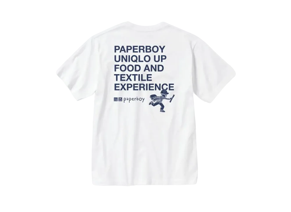Uniqlo x paperboy T-shirt "Blanc"