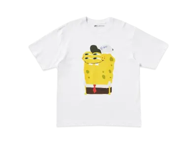 Uniqlo UT x Cactus Plant Flea Market x Sponge Bob Oversized T-shirt "White"