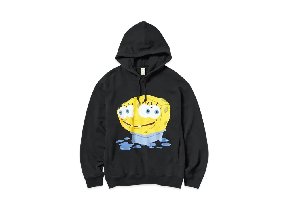 Uniqlo UT x Cactus Plant Flea Market x Sponge Bob Sweat Parka "Black"
