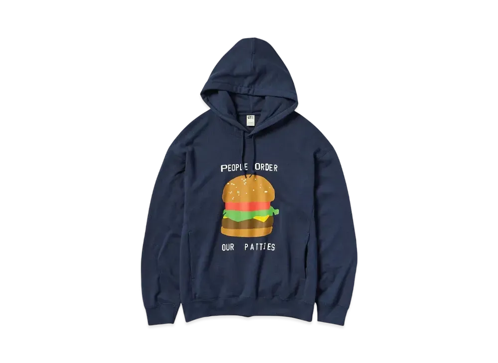 Uniqlo UT x Cactus Plant Flea Market x Sponge Bob Sweat Parka "Navy"