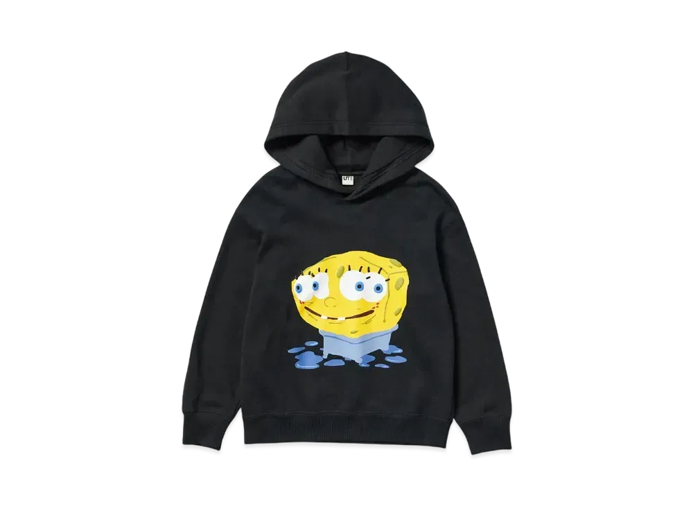 Uniqlo UT x Cactus Plant Flea Market x Sponge Bob Kids Sweat Parka "Black"