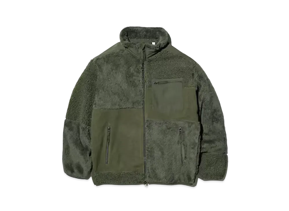 Uniqlo x Engineered Garments Combination Fleece Jacket "Olive"