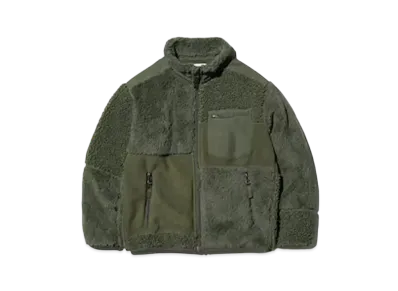 Uniqlo x Engineered Garments Kids Combination Fleece Jacket "Olive"
