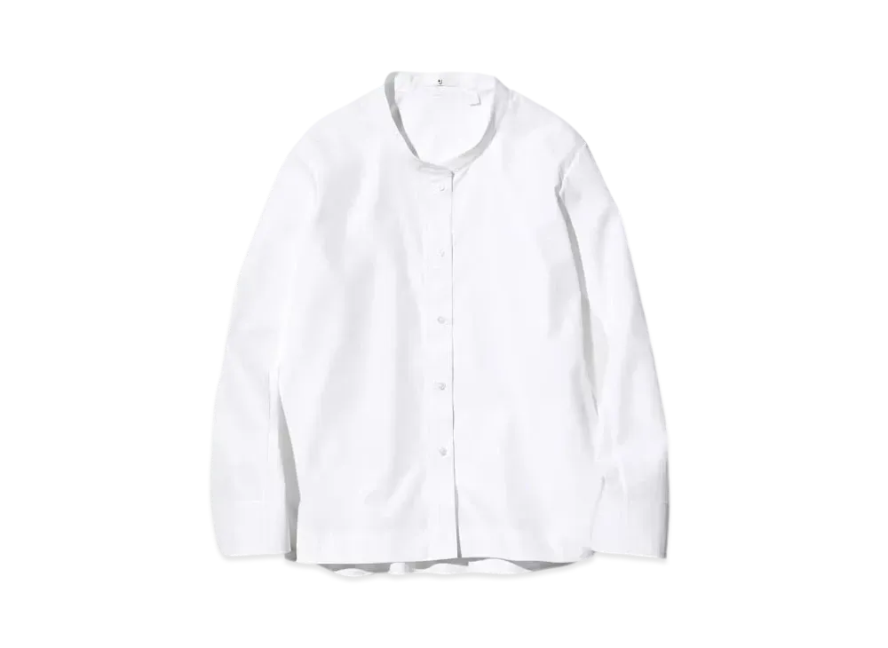 Uniqlo x Jil Sander Supima Cotton Shirt Jacket "White"