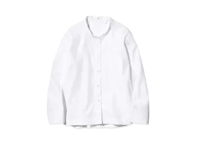 Uniqlo x Jil Sander Supima Cotton Shirt Jacket "White"