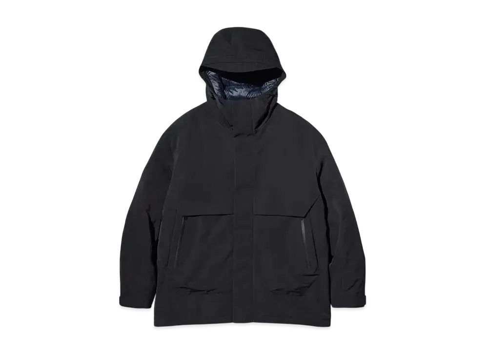 Uniqlo x Jil Sander Hybrid Down Oversize Parka "Black"