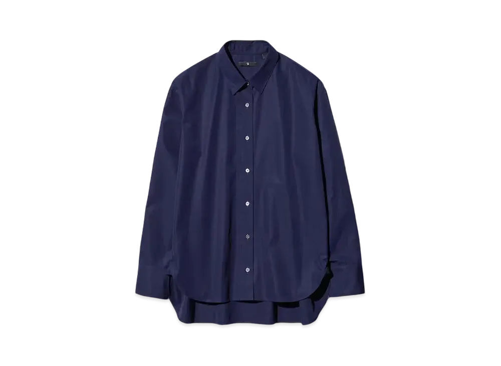 Uniqlo x Jil Sander Supima Cotton Oversize Shirt "Navy"