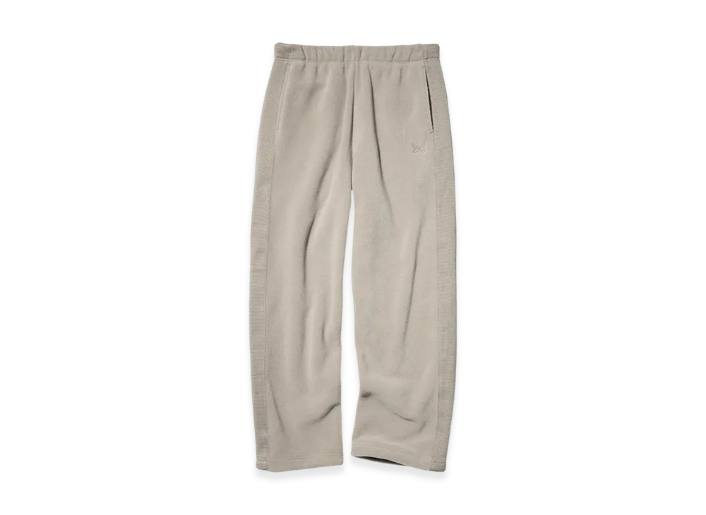 Uniqlo x NEEDLES Fleece Wide Pants / Long Length "Beige"