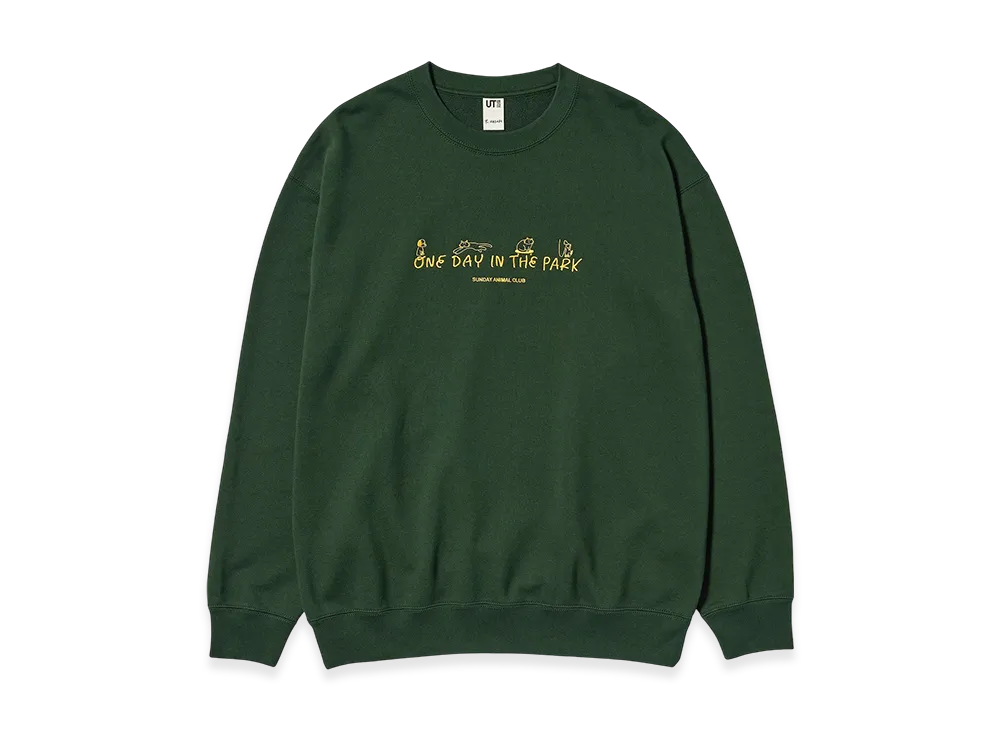 Uniqlo x Yu Nagaba Sweatshirt "Dark Green"