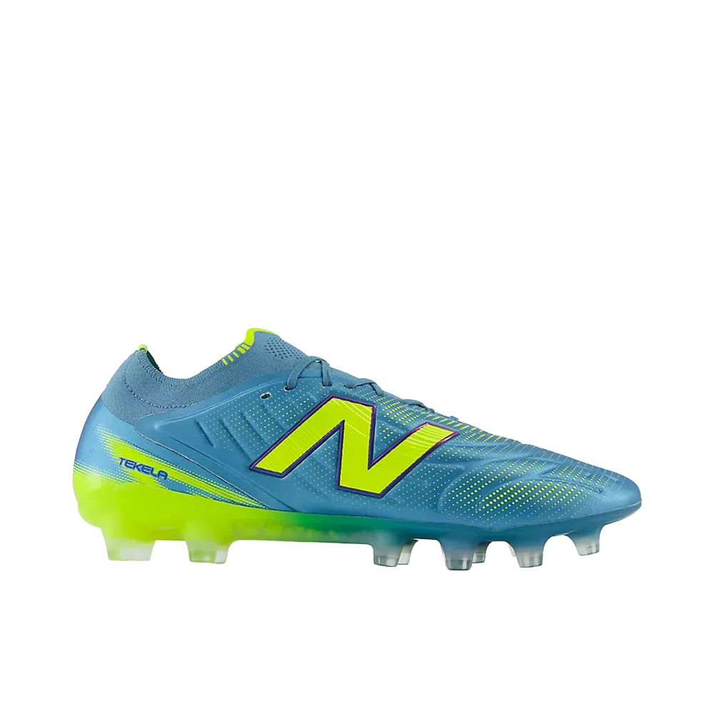 New Balance Tekela Elite Low Laced HG/AG V5 "Metallic Blue/Alkaline Green"