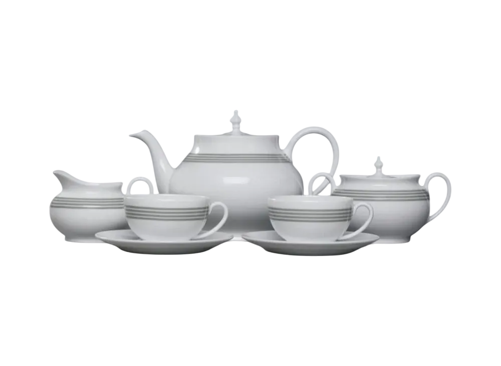 トムブラウン リモージュ磁器 4BAR アビランド ティータイムセット UXU095A-M0014-100