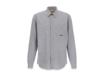 Valentino Garavani Striped Shirt "Light Blue"