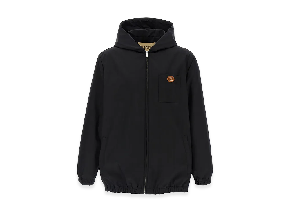 Valentino Garavani Nylon Jacket "Blue"