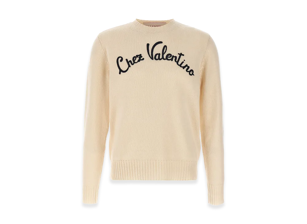 Valentino Garavani 'chez ' Sweater "Beige"