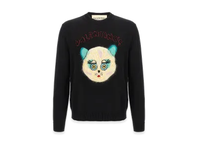 Valentino Garavani 'le Chat De La Maison' Sweater "Black"